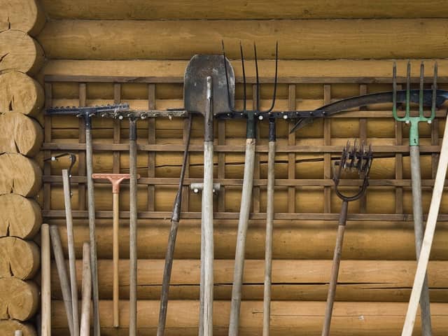 As a resolution for 2022 clean your gardening tools (photo: Shutterstock)