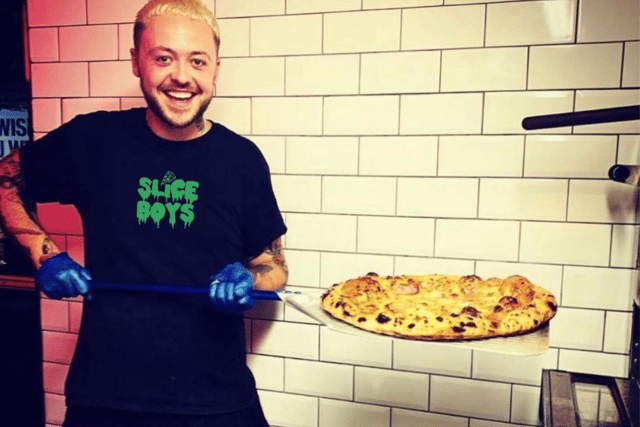 Slice Boys will be one of the local food vendors at FRATE.
