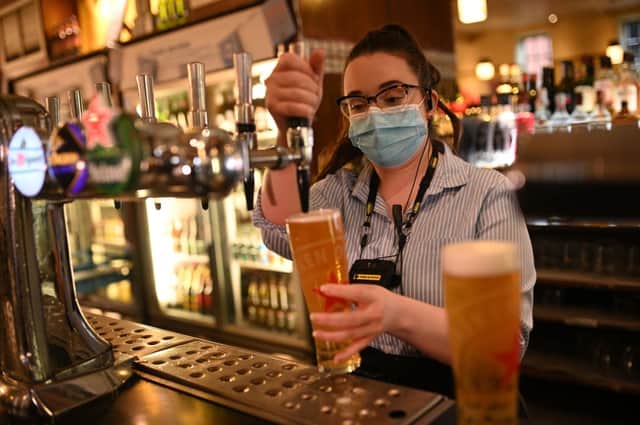 Hospitality and leisure bosses had warned they were struggling in the wake of the Omicron variant (image: AFP/Getty Images)