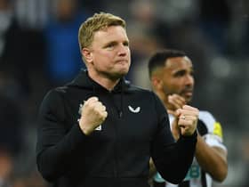 Newcastle United head coach Eddie Howe.