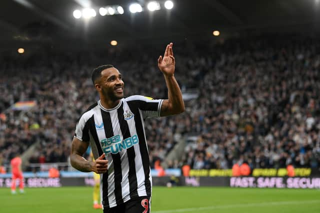 Newcastle United striker Callum Wilson has a year left on his contract.
