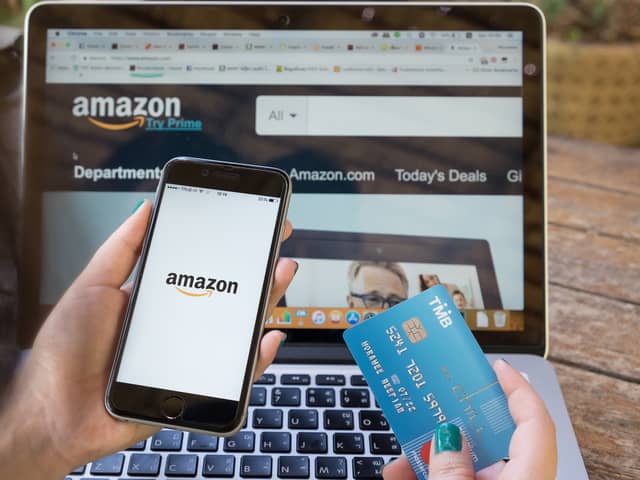 Amazon shopper and credit card