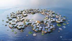 Oceanix City aims to be a sustainable and affordable solution for human life on the ocean