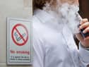 E-cigarettes could be given to smokers for free on the NHS as part of new plans to help people quit (TOLGA AKMEN/AFP via Getty Images))