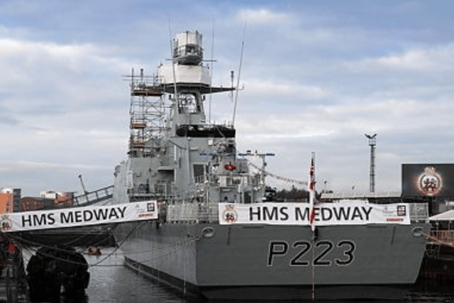 HMS Medway will be one of the Royal Navy vessels that UK Docks will service. 