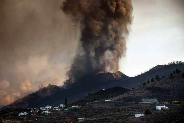 Flights to and from La Palma have been cancelled as a result of the volcanic ash cloud (Photo: Getty Images)