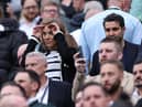 Newcastle United co-owners Amanda Staveley and Mehrdad Ghodoussi.
