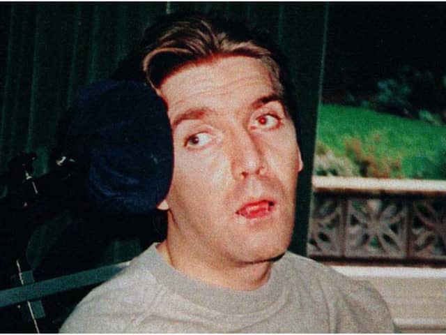 Andrew Devine, 55, was seriously hurt during the tragedy at the FA Cup semi-final on 15 April 1989
