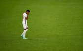 Marcus Rashford reacts after missing England's third penalty in the penalty shoot out during the UEFA Euro 2020 Championship Final against Italy (Photo by John Sibley - Pool/Getty Images)
