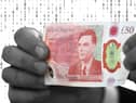 Alan  Turing features on the new £50 note 