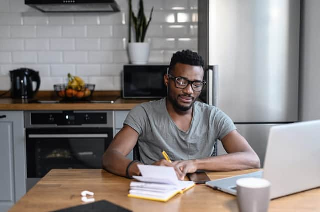 Millions of office staff could be given a ‘default’ right to continue working from home after the Covid pandemic, under new plans being considered by ministers (Photo: Shutterstock)