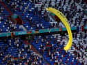 UEFA has said that “law authorities will take the necessary action” for what it called a “reckless and dangerous” act (Photo: Alexander Hassenstein/Getty Images) 