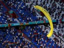 UEFA has said that “law authorities will take the necessary action” for what it called a “reckless and dangerous” act (Photo: Alexander Hassenstein/Getty Images) 