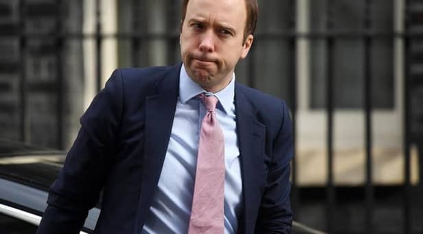 MPs will question Mr Hancock on the claims, which included that the Health Secretary indulged in “criminal, disgraceful behaviour” (Photo by Peter Summers/Getty Images)
