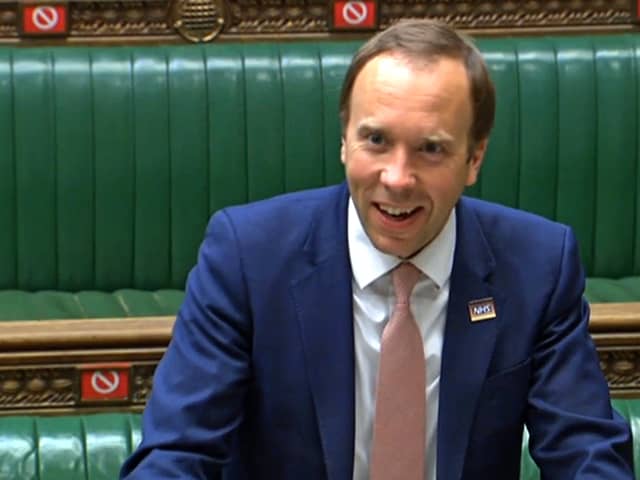 More than 2000 confirmed cases of ‘Indian variant’ in the UK, Matt Hancock tells MPs (Photo: PA, House of Commons)