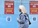 Infections in England continue to decline, though there are fears that variants could delay the end of lockdown (Getty Images)
