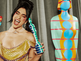 Dua Lipa bagged awards for Female Solo Artist and Mastercard Album (Photo: Brit Awards)