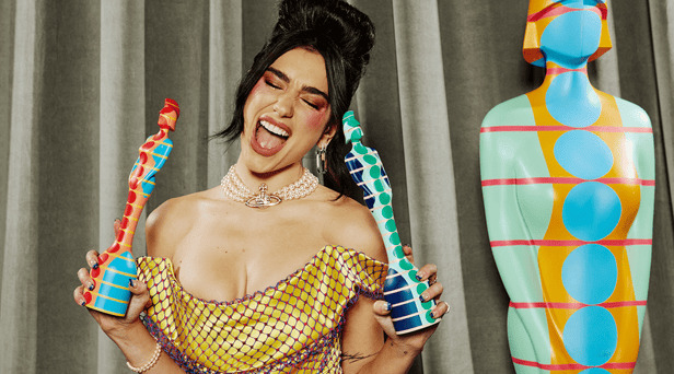 Dua Lipa bagged awards for Female Solo Artist and Mastercard Album (Photo: Brit Awards)