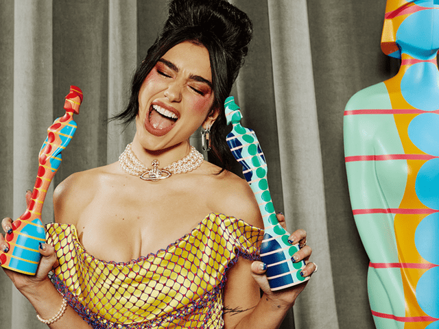 Dua Lipa bagged awards for Female Solo Artist and Mastercard Album (Photo: Brit Awards)