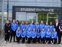 St. Joseph's RC Hebburn Girls U15s have reached ESFA National Cup Final and the club is getting tracksuits sponsored by UTS.