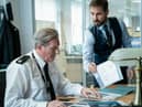 Superintendent Ted Hastings (Adrian Dunbar) and DS Steve Arnott (Martin Compston) - (C) World Productions - Photographer: Steffan Hill