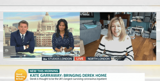 The Good Morning Britain presenter explained that her husband would continue to need 24 hour care (Photo: ITV)