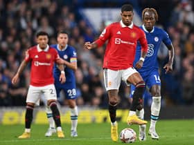 Erik ten Hag was asked about Marcus Rashford’s fitness ahead of Manchester United vs Chelsea.