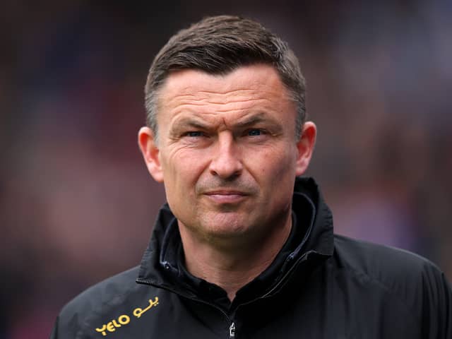 Sheffield United manager Paul Heckingbottom