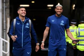 Bruno Guimaraes and Joelinton have enjoyed sensational campaigns this season. (Getty Images)