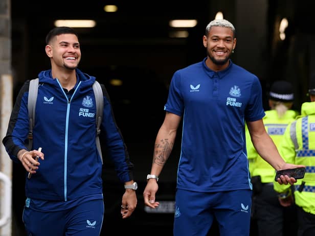 Bruno Guimaraes and Joelinton have enjoyed sensational campaigns this season. (Getty Images)
