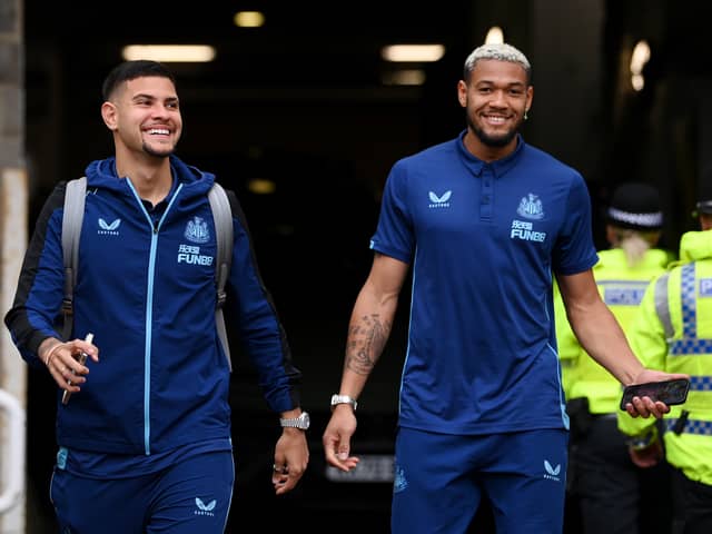 Bruno Guimaraes and Joelinton have enjoyed sensational campaigns this season. (Getty Images)