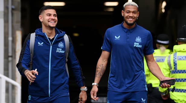 Bruno Guimaraes and Joelinton have enjoyed sensational campaigns this season. (Getty Images)
