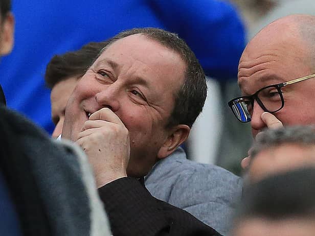 Former Newcastle United owner Mike Ashley.