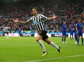 Joselu scored seven goals in 52 appearances for Newcastle United.