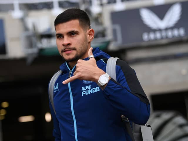 Newcastle United midfielder Bruno Guimaraes. (Photo by Stu Forster/Getty Images)
