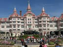 PARIS, FRANCE - MAY 30: A general view of Paris Disneyland during the workers' strike in Paris, France on May 30, 2023. (Photo by Mohamad Salaheldin Abdelg Alsayed/Anadolu Agency via Getty Images)