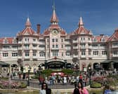 PARIS, FRANCE - MAY 30: A general view of Paris Disneyland during the workers' strike in Paris, France on May 30, 2023. (Photo by Mohamad Salaheldin Abdelg Alsayed/Anadolu Agency via Getty Images)