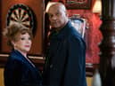 George Knight is Elaine Peacock's partner