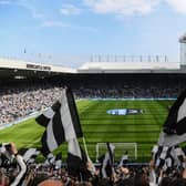 General view inside Newcastle’s ground St James’ Park 