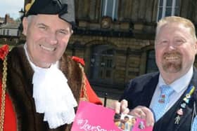 Cllr John McCabe, Mayor of South Tyneside and Cllr Paul Dean, Lead Member for Voluntary Sector, Partnerships and Equalities at South Tyneside Council 