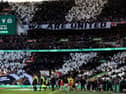 Newcastle United fans at Wembley 