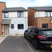 The property is on Harvey Close, South Shields NE33