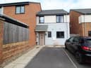 The property is on Harvey Close, South Shields NE33