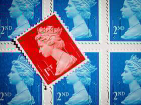 People have less than two months to use their regular non-barcoded stamps - notably the regular first and second-class stamps featuring the profile of the late Queen - before they are rendered completely invalid.   (Photo by Matt Cardy/Getty Images)