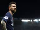 Lionel Messi at Paris Saint-Germain.