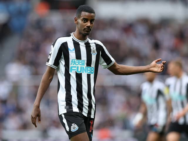 Alexander Isak of Newcastle United (photo: Getty Images) 