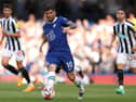 Christian Pulisic in action against Newcastle United.  