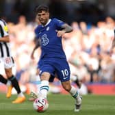 Christian Pulisic in action against Newcastle United.  