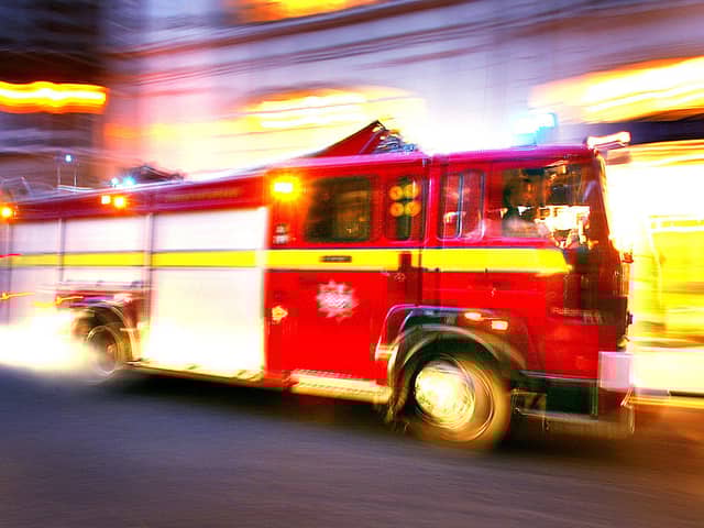 A boat has burst into flames in Egypt