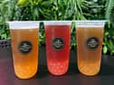 Bubble teas at Sweet Dreams